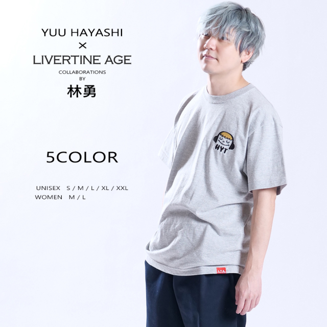 受注期間限定！林勇コラボ企画！コラボ半袖Tシャツ◆林勇