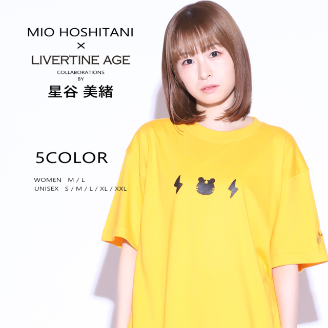 受注期間限定！星谷美緒コラボ企画！コラボ半袖Tシャツ◆星谷美緒