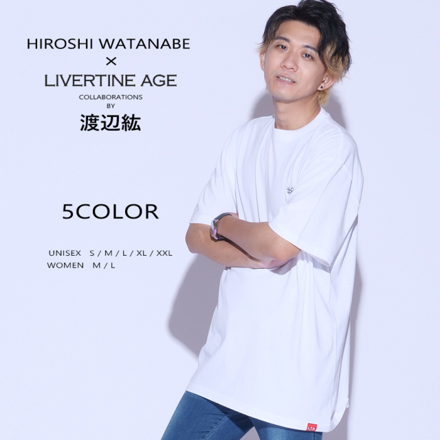 受注期間限定！渡辺紘コラボ企画！コラボ半袖Tシャツ◆渡辺紘
