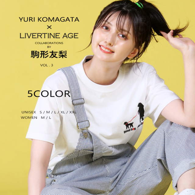 受注期間限定！駒形友梨コラボ企画第3弾！コラボ半袖Tシャツ◆駒形友梨
