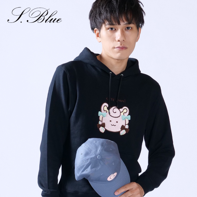 ころぽ フォートゥースリーデザインズ 090 黒｜ストレッチ性のある