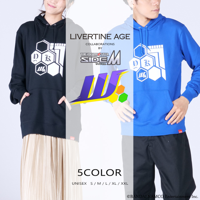 プルオーバーパーカー　ピステ 受注期間限定！アイドルマスター SideM × LIVERTINEAGE 第2弾