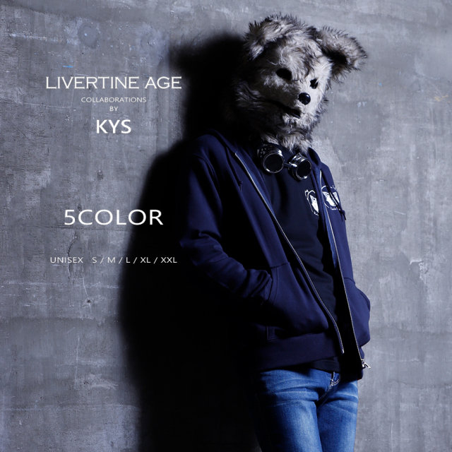 受注期間限定！KYSコラボ企画！コラボZIPパーカー◇KYS