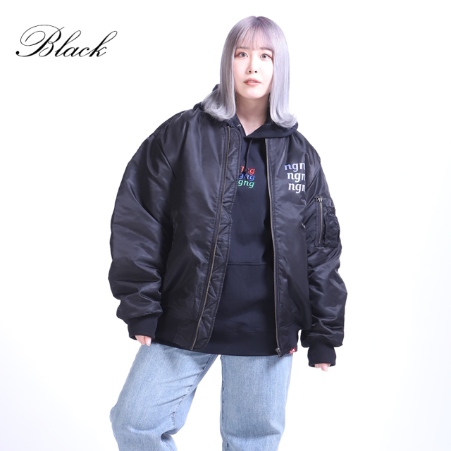 受注期間限定！木村千咲コラボ企画第3弾！コラボMA-1◇木村千咲