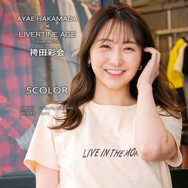 受注期間限定！袴田彩会コラボ企画！コラボ半袖Tシャツ◆袴田彩会