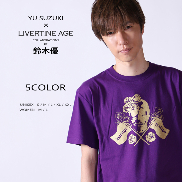 受注期間限定！鈴木優コラボ企画！コラボ半袖Tシャツ◇鈴木優