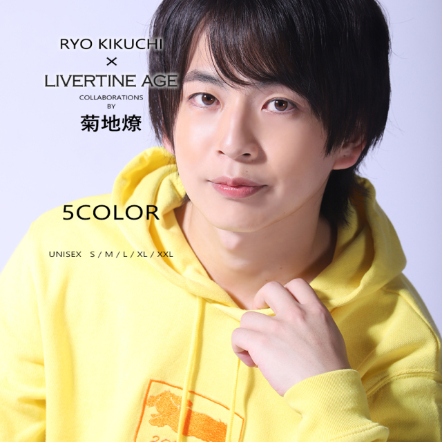 受注期間限定！菊地燎コラボ企画！コラボプルオーバーパーカー◆菊地燎