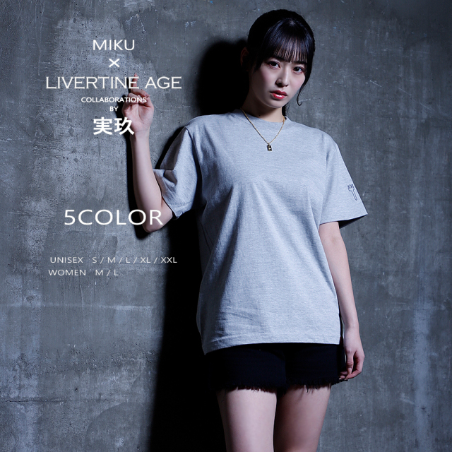 受注期間限定！実玖コラボ企画！コラボ半袖Tシャツ◇実玖