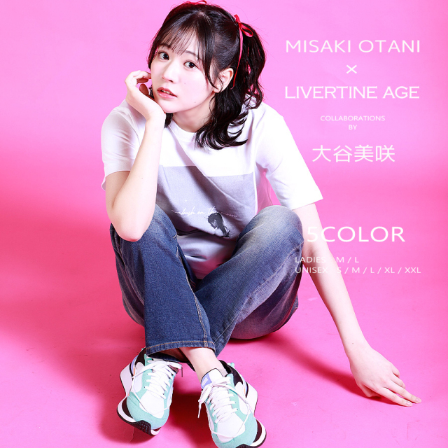 受注期間限定！大谷美咲コラボ企画！コラボ半袖Tシャツ◇大谷美咲
