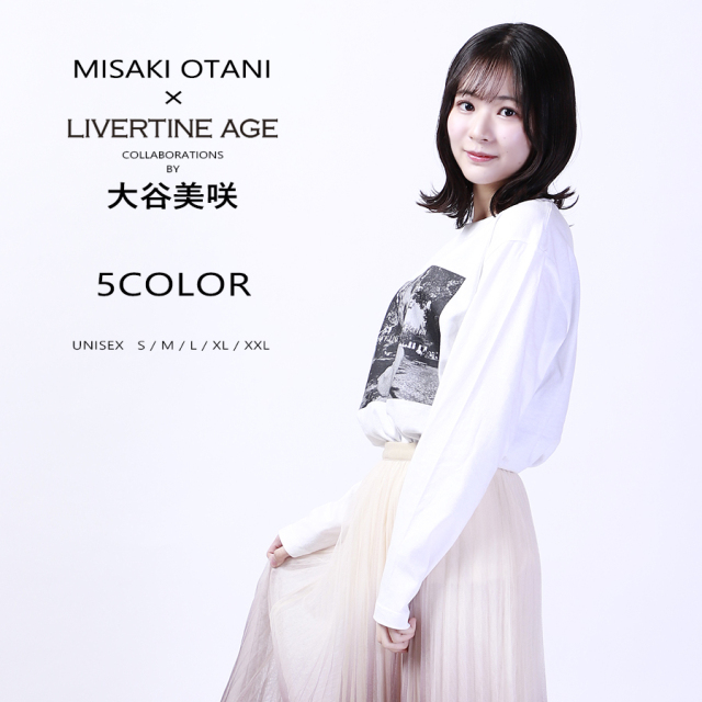 受注期間限定！大谷美咲コラボ企画！コラボ長袖Tシャツ◆大谷美咲