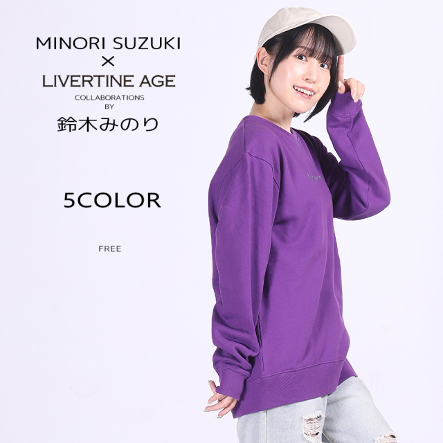 LIVERTIN AGE 鈴木みのりコラボキャップ 受注期間限定！鈴木みのりコラボ企画！コラボキャップ◇鈴木みのり