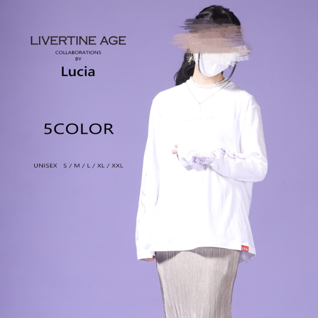 受注期間限定！Luciaコラボ企画！コラボ長袖Tシャツ◆Lucia