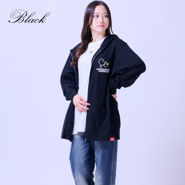 受注期間限定！紗彩木ひそりコラボ企画！コラボZIPパーカー◇紗彩木ひそり