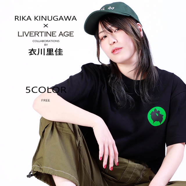 受注期間限定！衣川里佳コラボ企画！コラボキャップ◇衣川里佳