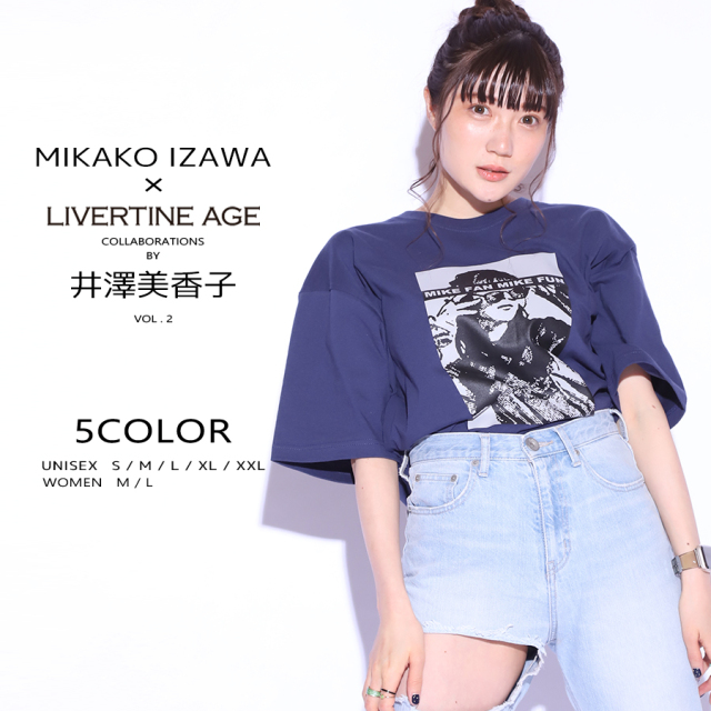 受注期間限定！井澤美香子コラボ企画第2弾！コラボ半袖Tシャツ◆井澤美香子