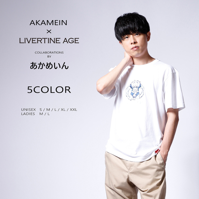 受注期間限定！あかめいんコラボ企画！コラボ半袖Tシャツ◆あかめいん