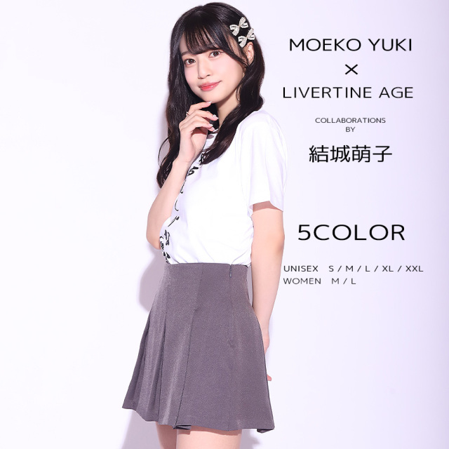 受注期間限定！結城萌子コラボ企画！コラボ半袖Tシャツ◆結城萌子