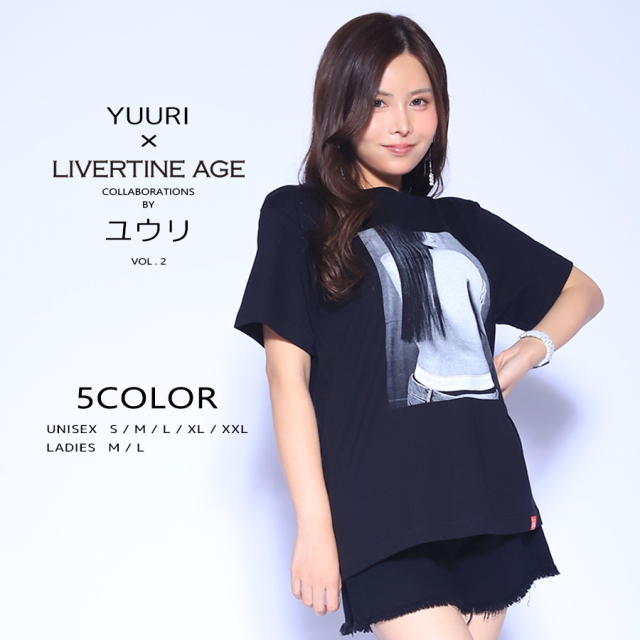 受注期間限定！ユウリコラボ企画第2弾！コラボ半袖Tシャツ◆ユウリ