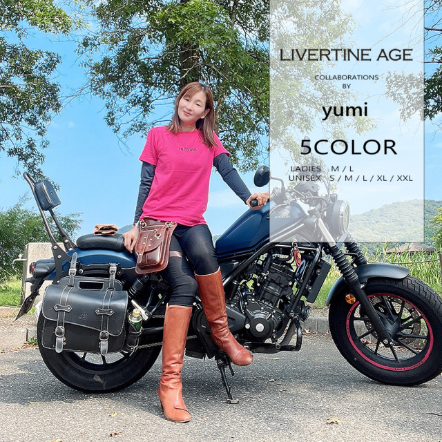 受注期間限定！yumiコラボ企画！コラボ半袖Tシャツ◆yumi