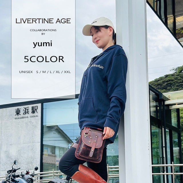 受注期間限定！yumiコラボ企画！コラボZIPパーカー◆yumi