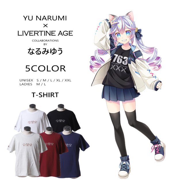 受注期間限定！なるみゆうコラボ企画！コラボ半袖Tシャツ◆なるみゆう