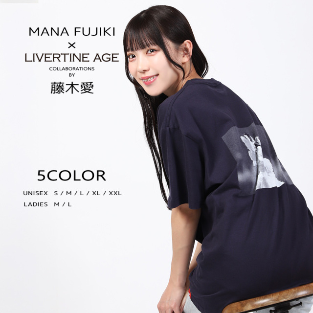 受注期間限定！藤木愛コラボ企画！コラボ半袖Tシャツ◆藤木愛