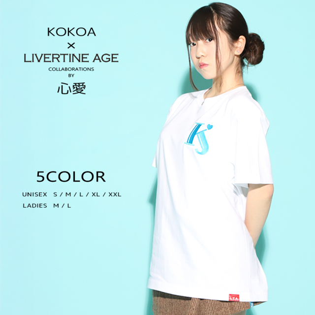 受注期間限定！心愛コラボ企画！コラボ半袖Tシャツ◇心愛