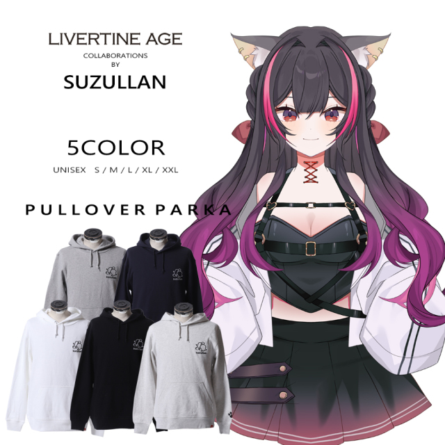 受注期間限定！Suzullanコラボ企画！コラボプルオーバーパーカー◆Suzullan