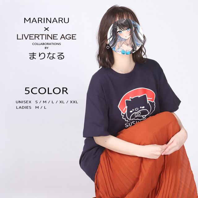 受注期間限定！まりなるコラボ企画！コラボ半袖Tシャツ◇まりなる