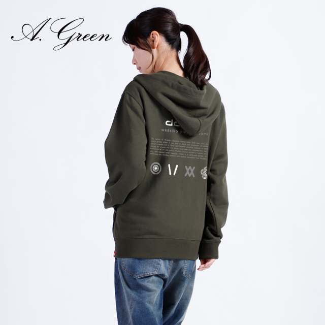 受注期間限定！hitomiコラボ企画！コラボZIPパーカー◇hitomi