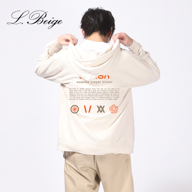 受注期間限定！hitomiコラボ企画！コラボZIPパーカー◇hitomi