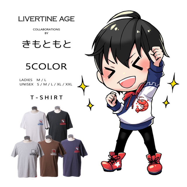 受注期間限定！きもともとコラボ企画！コラボ半袖Tシャツ◇きもともと