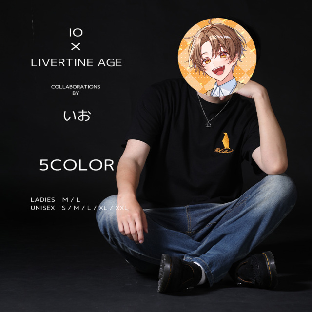 受注期間限定！いおコラボ企画！コラボ半袖Tシャツ◆いお