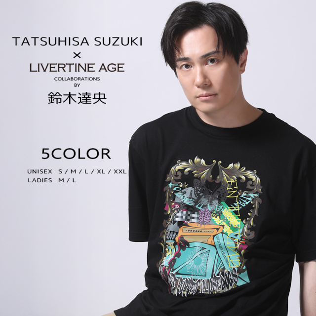 受注期間限定！鈴木達央コラボ企画！コラボ半袖Tシャツ◆鈴木達央