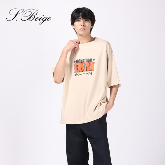 受注期間限定！楪帆波コラボ企画！ビッグシルエット半袖Tシャツ◇楪帆波