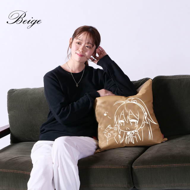 LIKIYA クッション サイン 4 受注期間限定！リアコラボ企画第2弾！コラボクッション◇リア