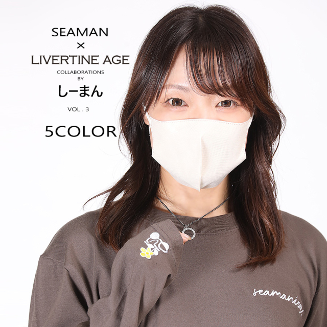 受注期間限定！しーまんコラボ企画第3弾！コラボネックレス◆しーまん