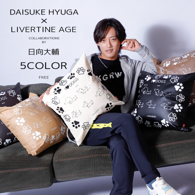 受注期間限定！日向大輔コラボ企画！コラボクッション◆日向大輔