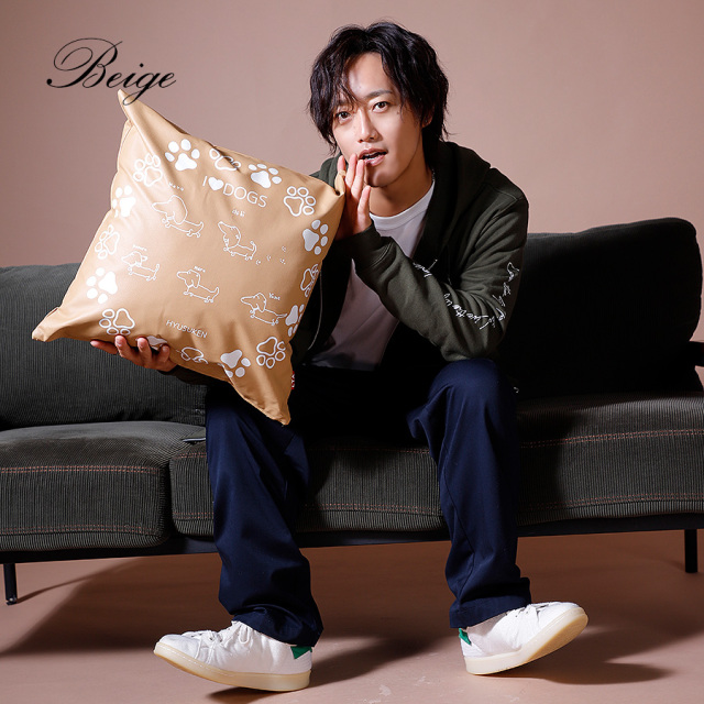 本日のみ！ほぼ新品未使用 GAN 大型クッション スペイン デザイン 日本未発売 受注期間限定！日向大輔コラボ企画！コラボクッション◇日向大輔