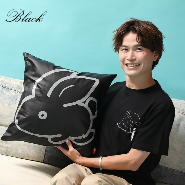 コラボ‼️染めデニムクッションタグレオパNo.682 受注期間限定！高坂知也コラボ企画！コラボクッション◇高坂知也