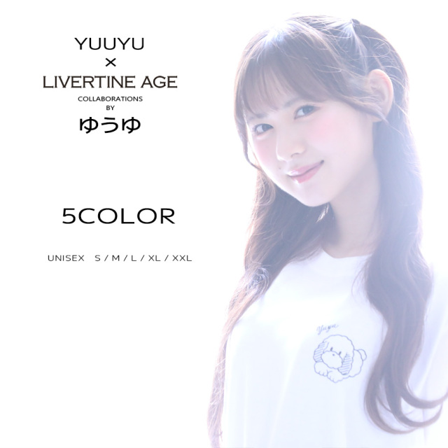 ゆみゆゆ様　シャツ 受注期間限定！ゆうゆコラボ企画！コラボ半袖Tシャツ◇ゆうゆ