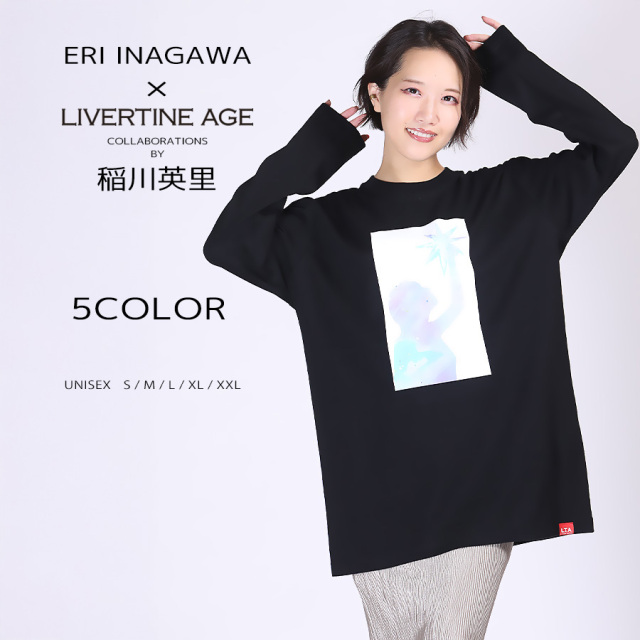 受注期間限定！稲川英里コラボ企画！コラボ長袖Tシャツ◆稲川英里