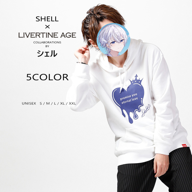 受注期間限定！シェルコラボ企画！コラボプルオーバーパーカー◆シェル