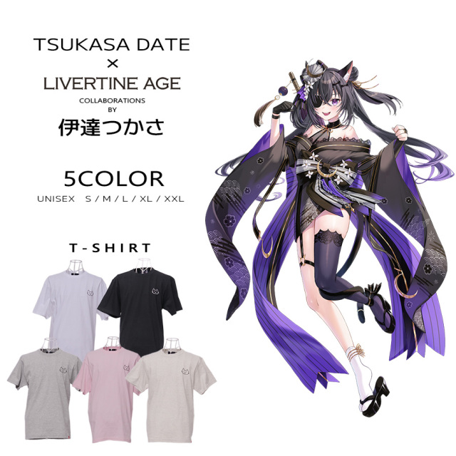 受注期間限定！伊達つかさコラボ企画！コラボ半袖Tシャツ◆伊達つかさ