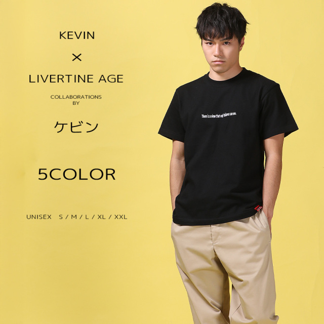 受注期間限定！ケビンコラボ企画！コラボ半袖Tシャツ◇ケビン