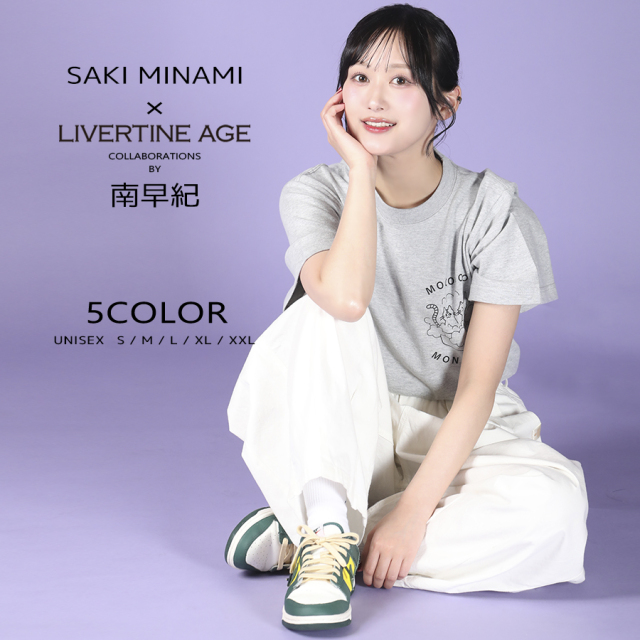 受注期間限定！南早紀コラボ企画！コラボ半袖Tシャツ◆南早紀