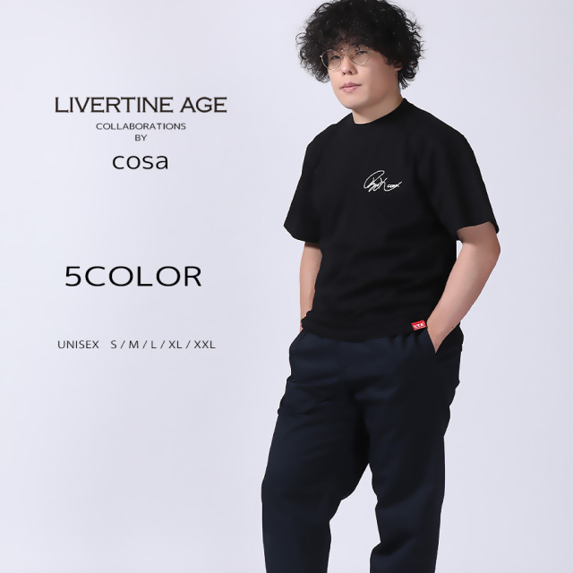 受注期間限定！cosaコラボ企画！コラボ半袖Tシャツ◆cosa