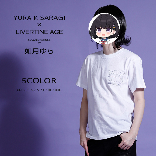 受注期間限定！如月ゆらコラボ企画！コラボ半袖Tシャツ◇如月ゆら