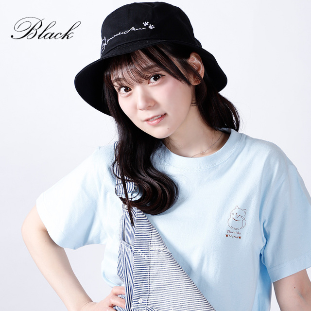 受注期間限定！白石真菜コラボ企画第2弾！コラボバケットハット◇白石真菜