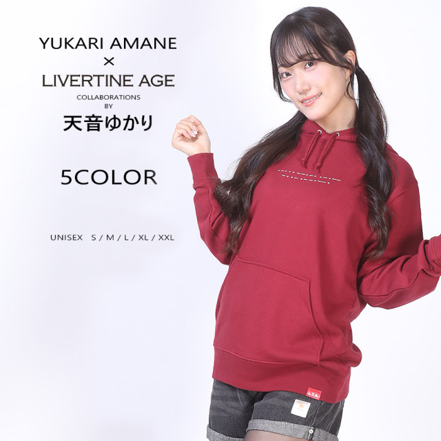 受注期間限定！天音ゆかりコラボ企画！コラボプルオーバーパーカー◇天